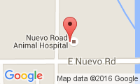 Nuevo Road Animal Hospital Location