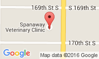 Spanaway Veterinary Clinic Location