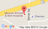 Mission Animal & Bird Hospital Location