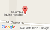 Columbia Equine Hospital Location