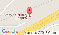 Brady Veterinary Hospital Location