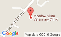 Meadow Vista Veterinary Clinic Location
