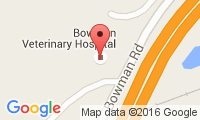 Bowman Veterinary Hospital Location