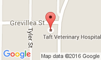 Taft Veterinary Hospital Location