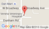 Veneta Veterinary Hospital Location