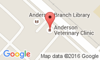 Anderson Veterinary Clinic Location