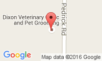 Dixon Veterinary Clinic Location