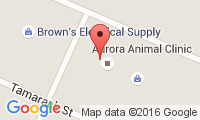 Aurora Animal Clinic Location