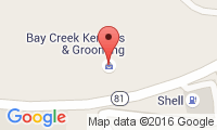 Bay Creek Kennels & Grooming Location