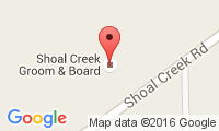 Shoal Creek Groom & Board Location