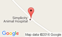 Simplicity Animal Hospital Location