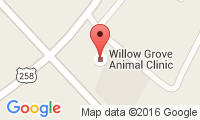 Willow Grove Animal Clinic Location