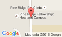 Pine Ridge Animal Hospital Location