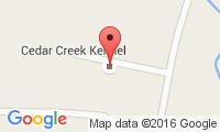 Cedar Creek Kennel Location