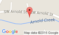 Arnold Creek Cat Retreat Location
