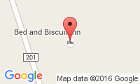 Bed-n-Biscuit Inn Location