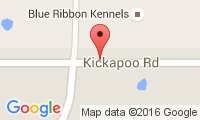 Blue Ribbon Kennels Location