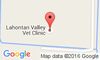 Lahontan Valley Veterinary Clinic Location