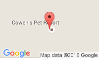 Cowen's Pet Resort Location