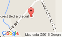 Hollycrest Bed and Biscuit Location