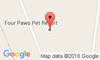 Four Paws Pet Resort Location