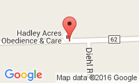 Hadley Acres Obedience &Care Location