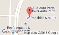 Poochies and Mutts Pet Resort Location