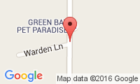 The Green Bay Pet Paradise Location