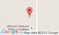 ALMOST HEAVEN RIDING STABLES Location