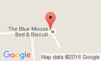 The Blue Moose Bed & Biscuit Location