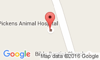 Pickens Animal Hospital Location