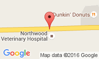 Northwood Veterinary Hospital Location