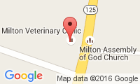 Milton Veterinary Clinic Location