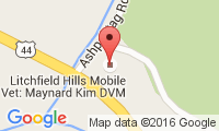 Litchfield Hills Mobile Veterinary Clinic Location