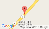 Rolling Hills Animal Clinic Location