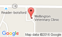 Wellington Veterinary Clinic Location