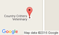 Country Critters Veterinary Clinic Location