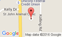 St. John Animal Clinic Location